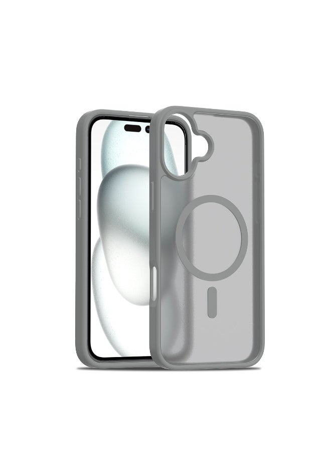 iPhone 16 Plus Skin Feeling Case With MagSafe - Dark Grey - Image 1
